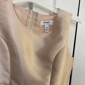 Speechless Kids Satin Dress in Champagne